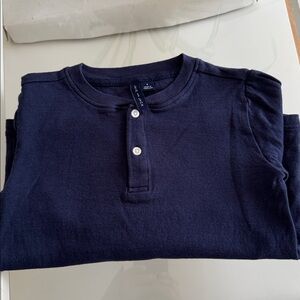 Janie and Jack long sleeve size 6  Navy Blue